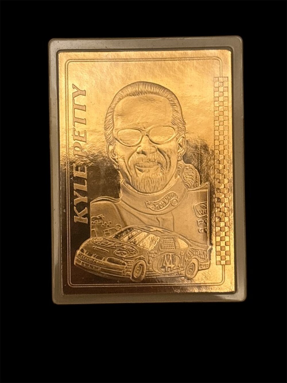 Kyle Petty Gold Trading Card Collectible